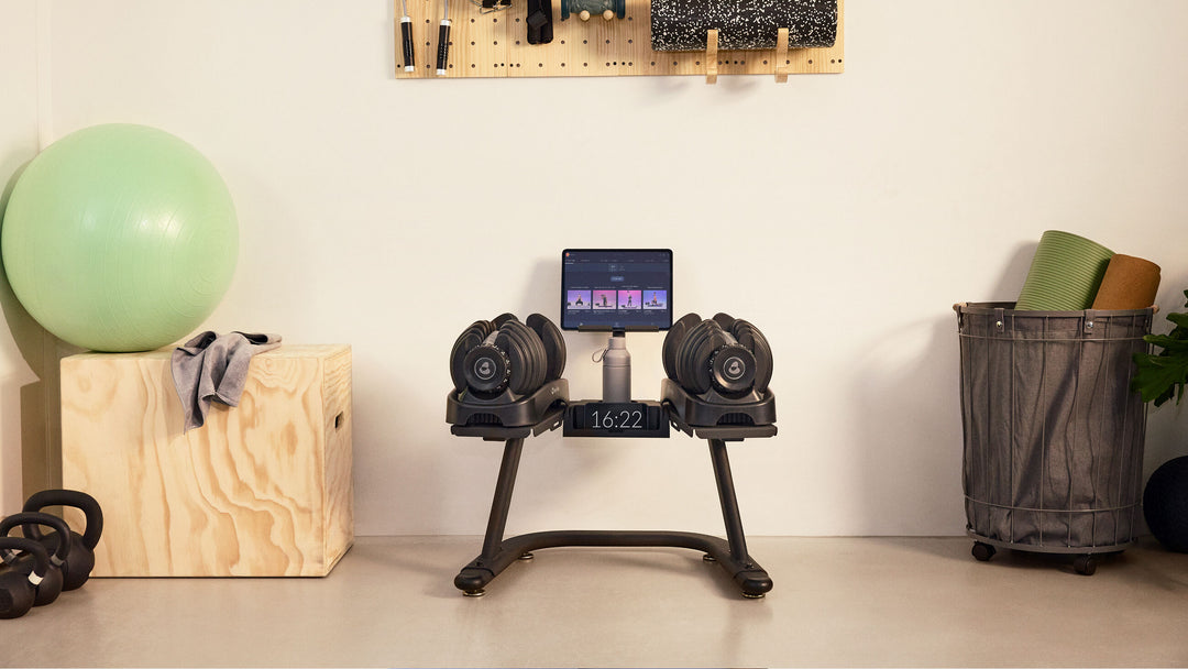 BowFlex SelectTech Adjustable Dumbbell Stand - In Home