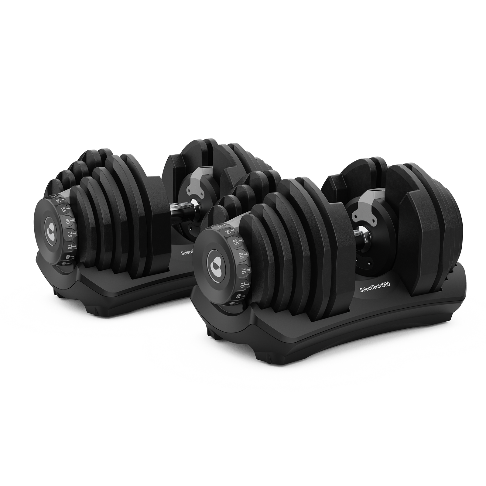BowFlex Results Series 1090 SelectTech Dumbbells on white background.