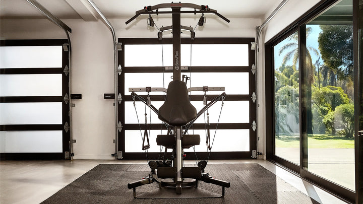 The BowFlex Xtreme 2 SE in a home gym.