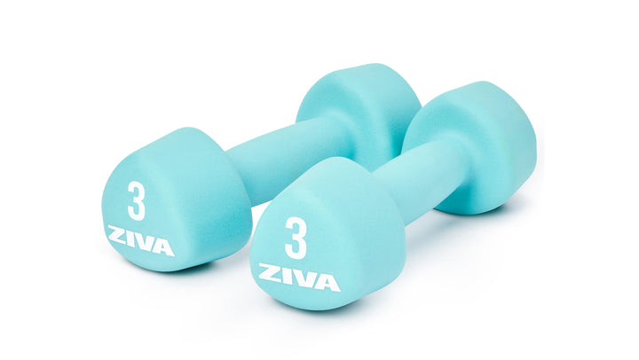 ZIVA Neoprene Tribell Dumbbells