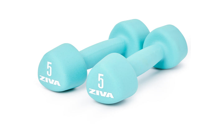 ZIVA Neoprene Tribell Dumbbells
